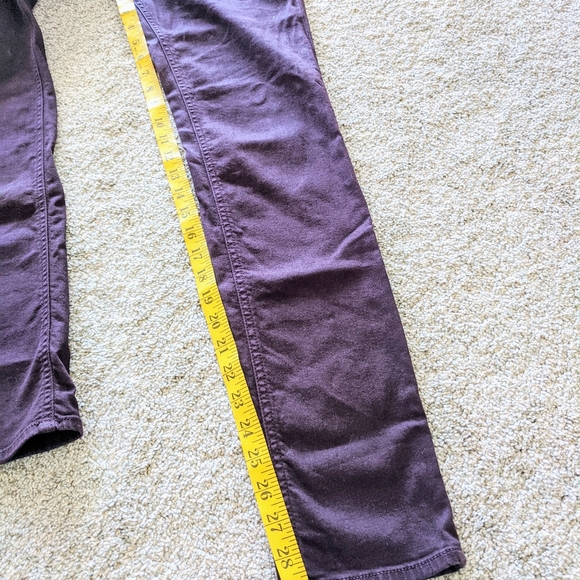 Deep Purple plum rag & bone skinny jeans - Picture 11 of 13